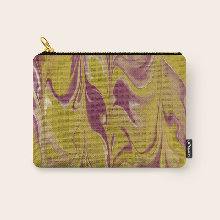 Berry Chartreuse Getgel Marble Carry All Pouch Gallery Image 1