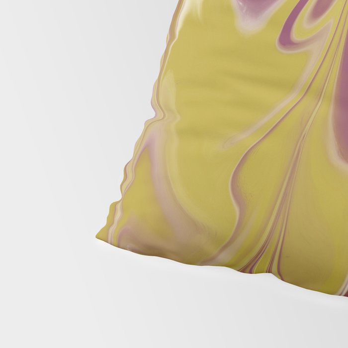 Berry Chartreuse Getgel Marble Pillow Sham Gallery Image 4