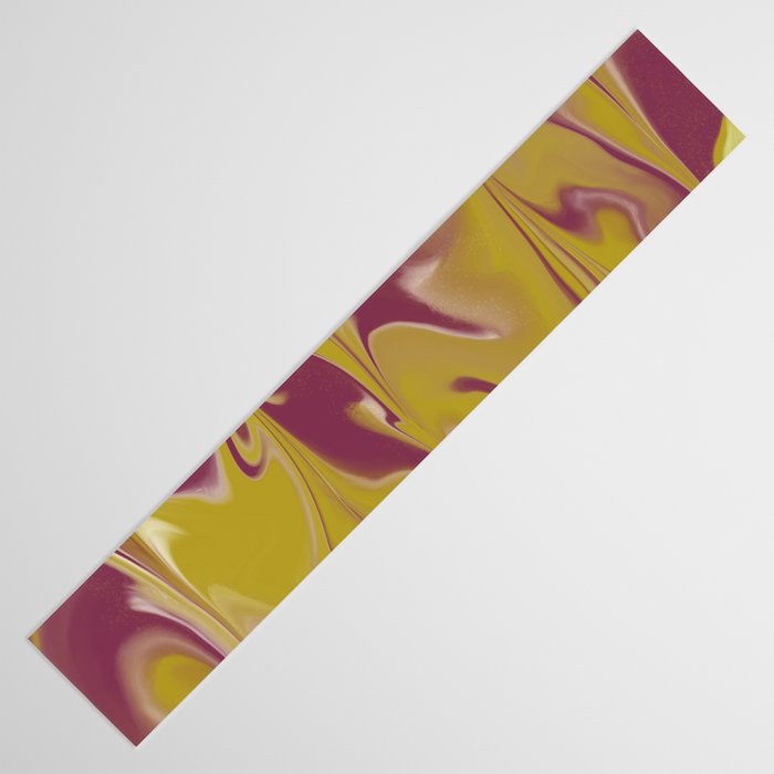 Berry Chartreuse Getgel Marble Table Runner Gallery Image 3