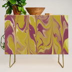 Berry Chartreuse Getgel Marble Credenza Gallery Image 1
