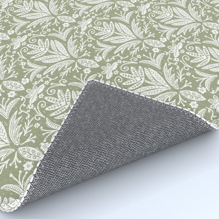Tropical Paradise . Lush Green Rug Gallery Image 4