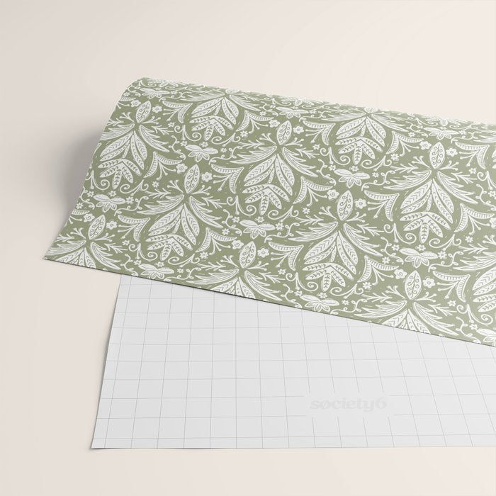 Tropical Paradise . Lush Green Wrapping Paper Gallery Image 2