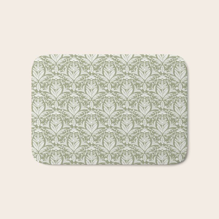 Tropical Paradise . Lush Green Bath Mat Gallery Image 1