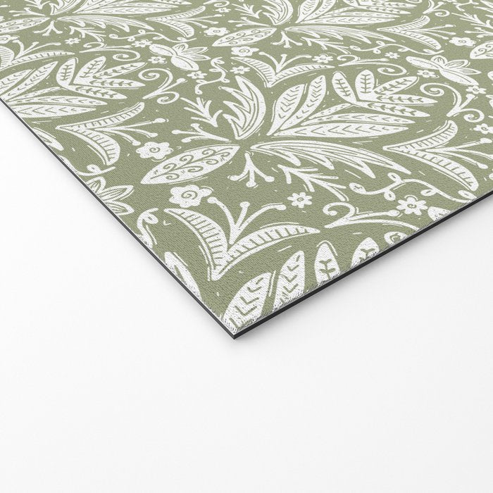 Tropical Paradise . Lush Green Welcome Mat Gallery Image 2