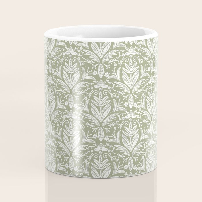 Tropical Paradise . Lush Green Coffee Mug Gallery Image 4
