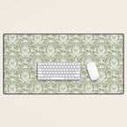 Tropical Paradise . Lush Green Desk Mat Gallery Image 1