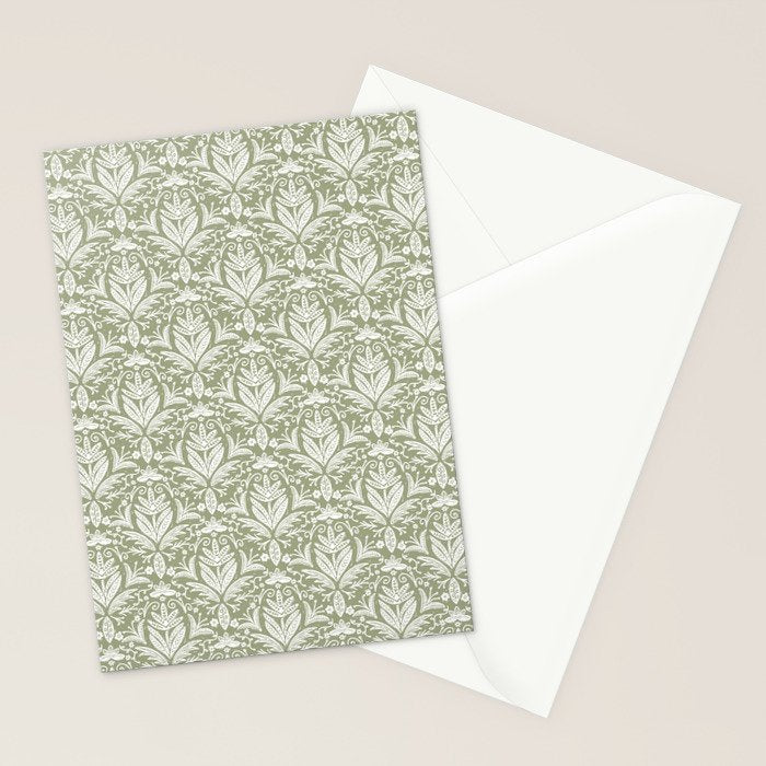 Tropical Paradise . Lush Green Stationery Card Gallery Image 2