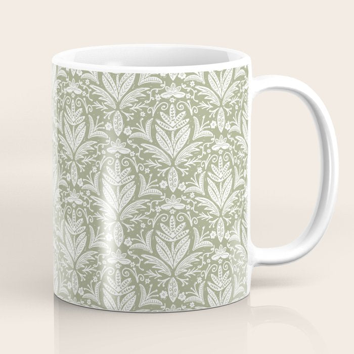 Tropical Paradise . Lush Green Coffee Mug Gallery Image 1