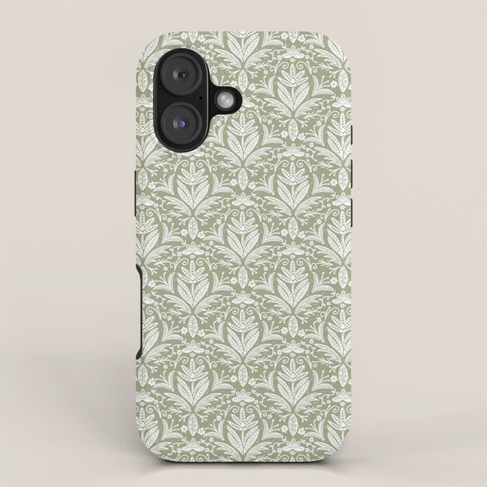 Tropical Paradise . Lush Green iPhone Case Gallery Image 1