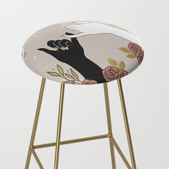 Cancer Zodiac Series Stool Gallery Image 2
