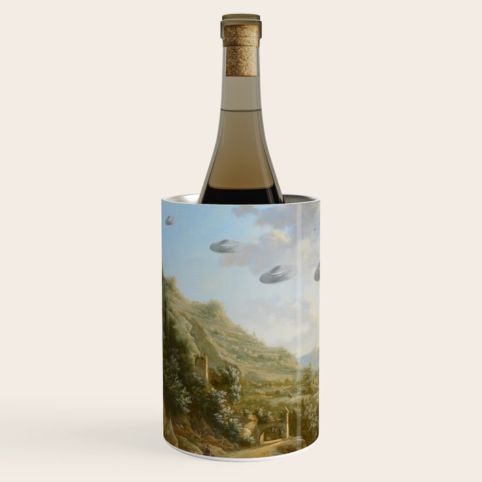 They were here all along / UFO in countryside Wine Chiller Gallery Image 2
