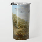 They were here all along / UFO in countryside Travel Mug Gallery Image 3