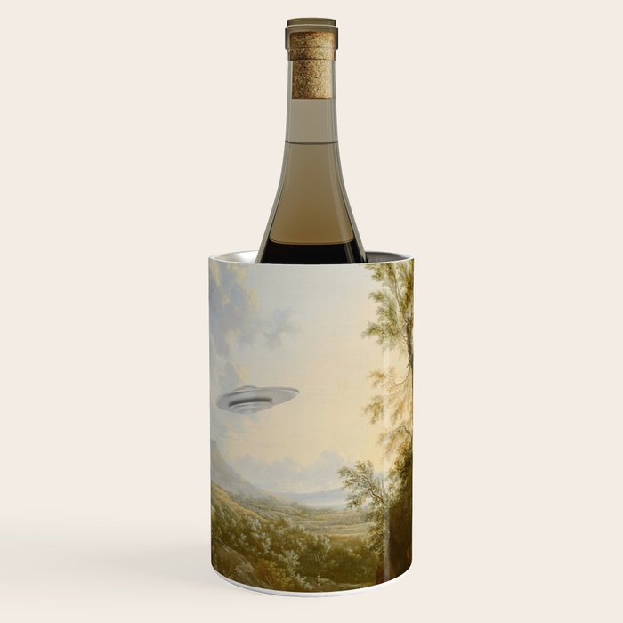 They were here all along / UFO in countryside Wine Chiller Gallery Image 3