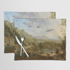 They were here all along / UFO in countryside Placemat Gallery Image 1