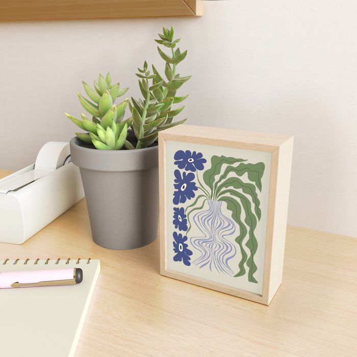 Dropping leaf plant  Mini Art Print Gallery Image 2