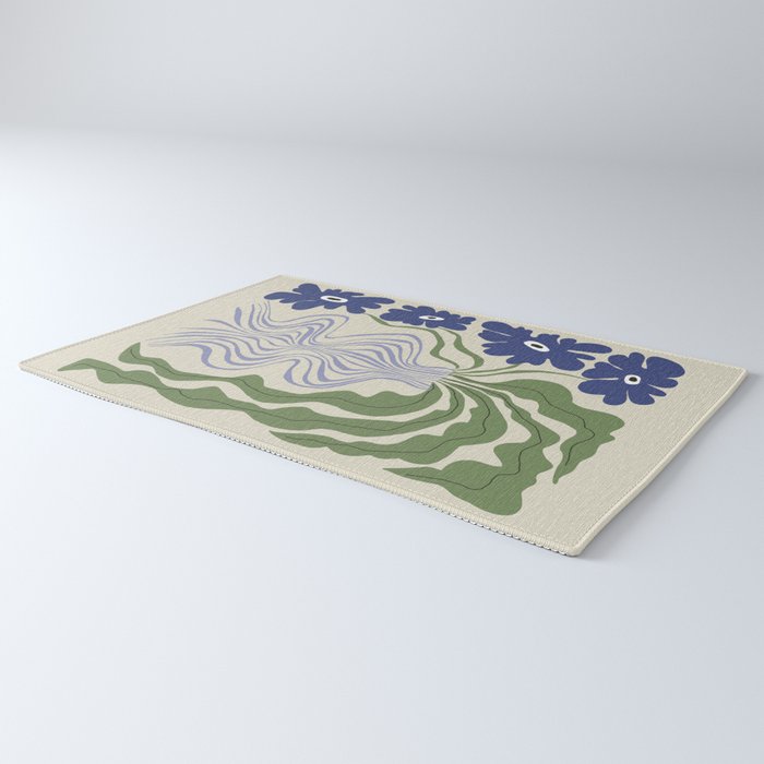 Dropping leaf plant  Rug Gallery Image 3