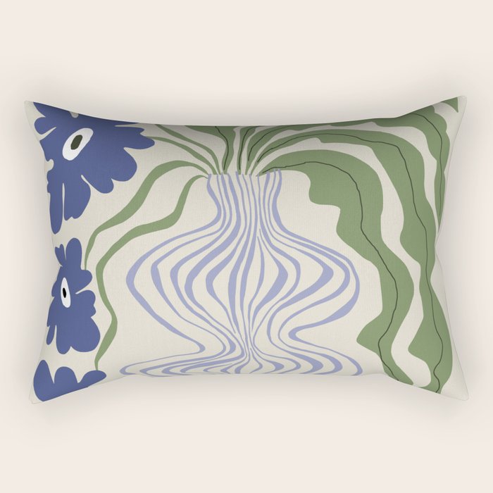 Dropping leaf plant  Rectangular Pillow Gallery Image 2