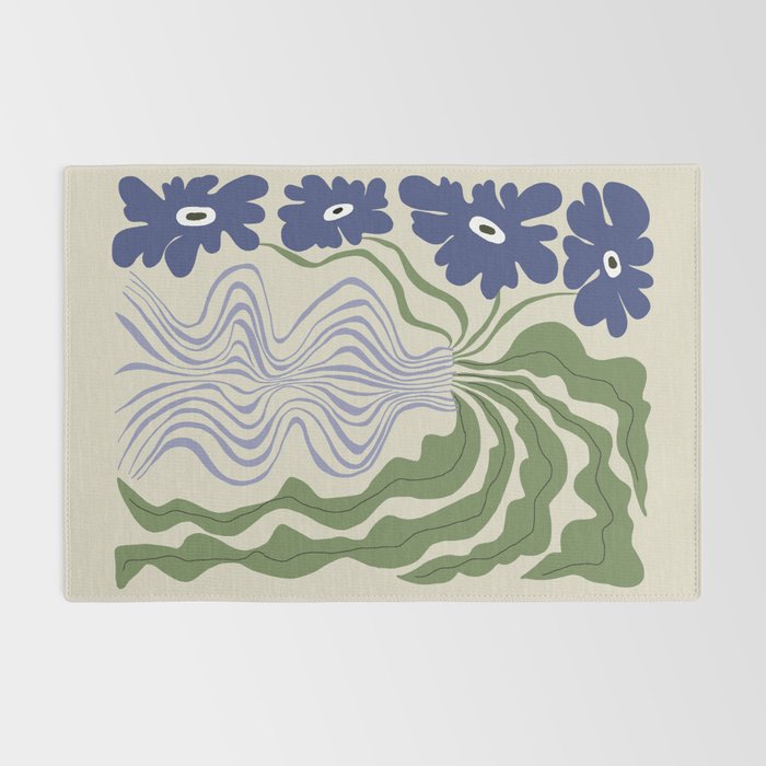 Dropping leaf plant  Rug Gallery Image 2