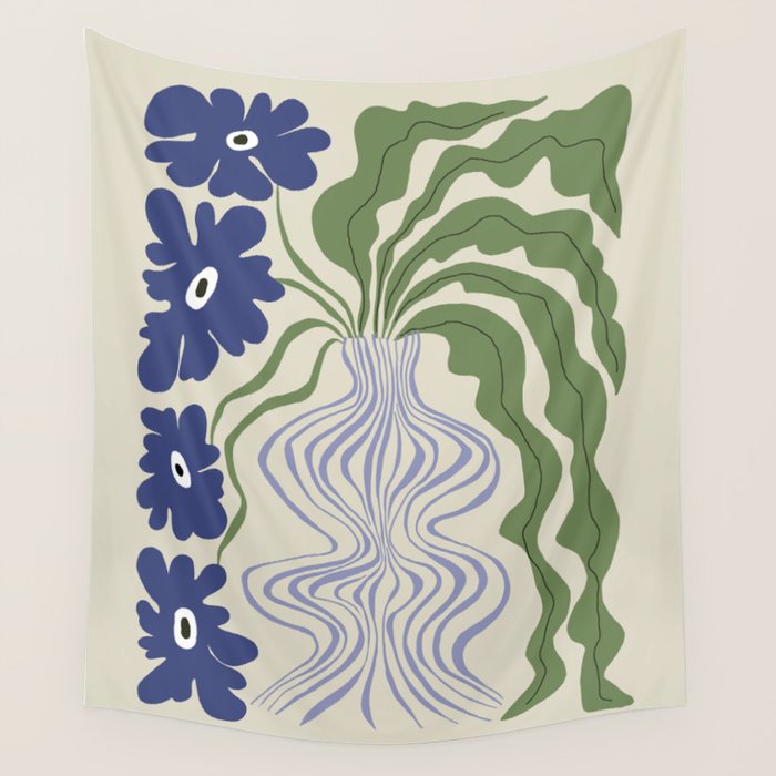 Dropping leaf plant  Wall Tapestry Gallery Image 4