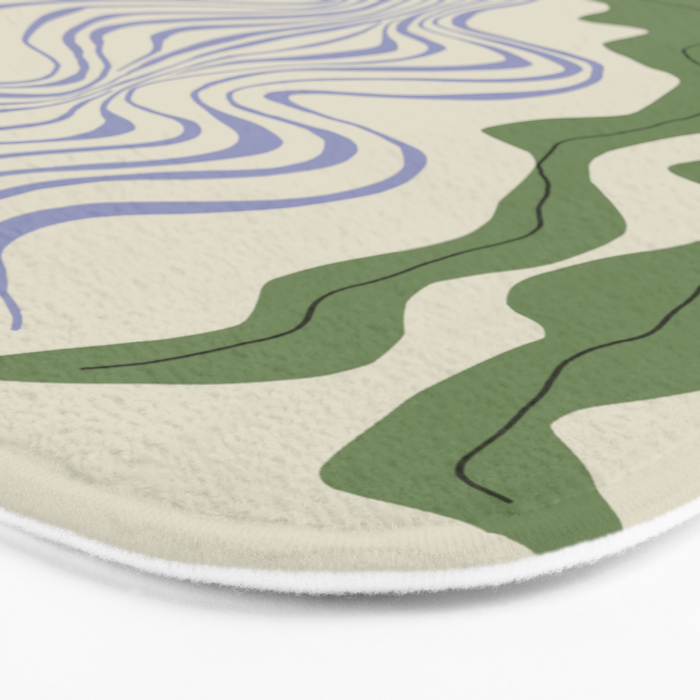 Dropping leaf plant  Bath Mat Gallery Image 3