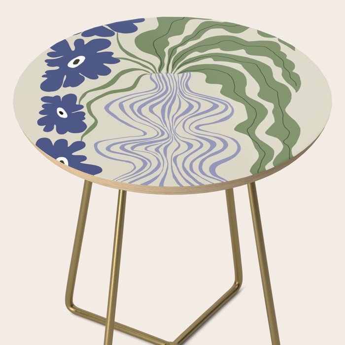 Dropping leaf plant  Side Table Gallery Image 2