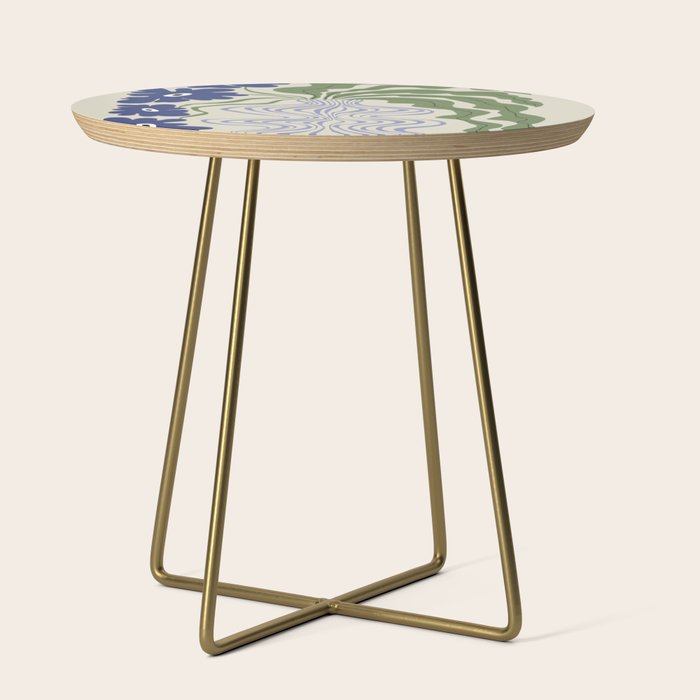 Dropping leaf plant  Side Table Gallery Image 1