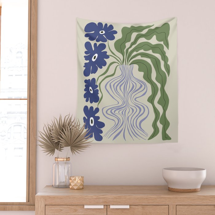 Dropping leaf plant  Wall Tapestry Gallery Image 2