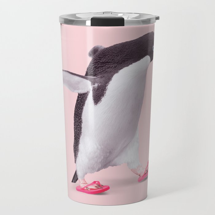 FLIP-FLOP PENGUIN Travel Mug Gallery Image 1