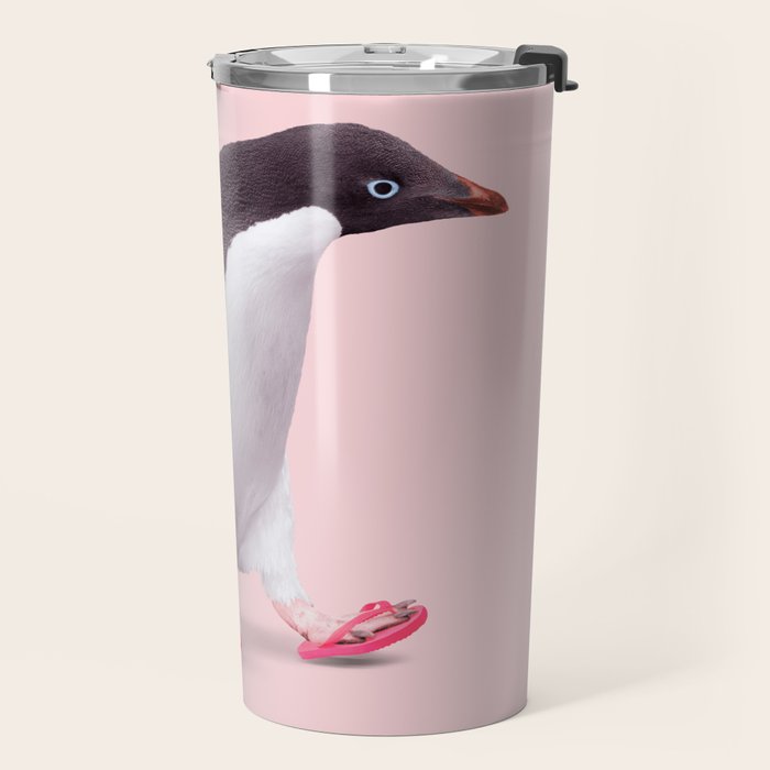FLIP-FLOP PENGUIN Travel Mug Gallery Image 2
