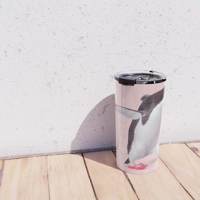 FLIP-FLOP PENGUIN Travel Mug Gallery Image 4