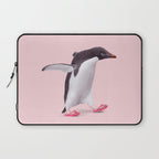 FLIP-FLOP PENGUIN Laptop Sleeve Gallery Image 1