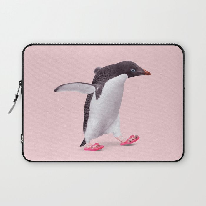 FLIP-FLOP PENGUIN Laptop Sleeve Gallery Image 1