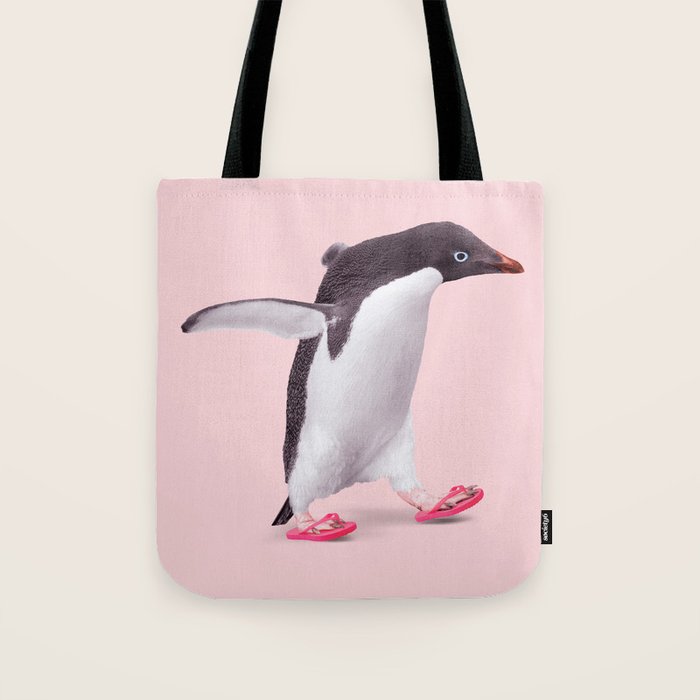 FLIP-FLOP PENGUIN Tote Bag Gallery Image 1