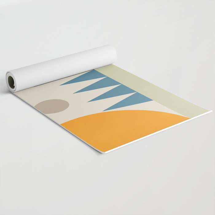 Abstract Geometric Shapes 26 Yoga Mat Gallery Image 2