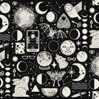 Lunar Pattern: Eclipse Coffee Mug Gallery Image 2