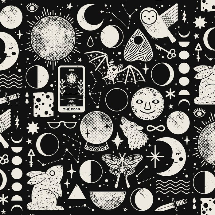 Lunar Pattern: Eclipse Coffee Mug Gallery Image 2