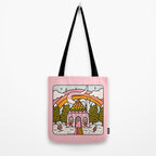 Aquarius Gingerbread House Tote Bag Gallery Image 2