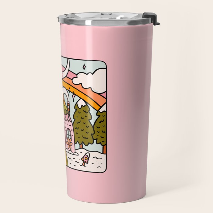 Aquarius Gingerbread House Travel Mug Gallery Image 2