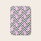 Retro greek statue vaporwave art pattern Bath Mat Gallery Image 1