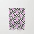 Retro greek statue vaporwave art pattern Wall Hanging Gallery Image 1