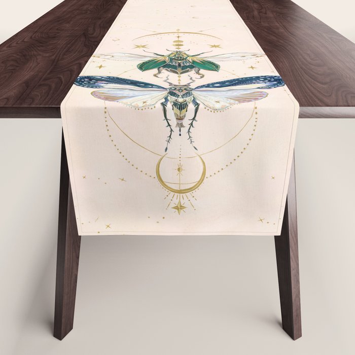 Moon insects Table Runner Gallery Image 1
