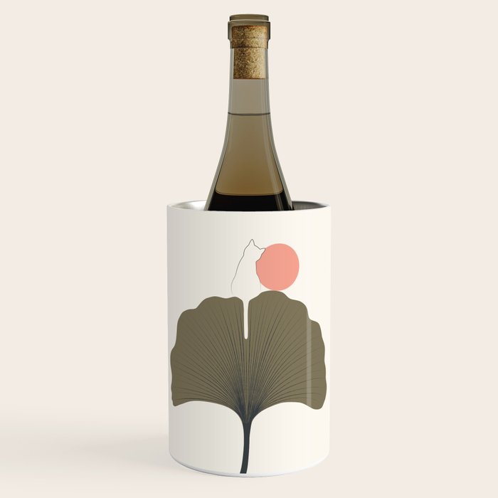 Cat and Plant 33 Wine Chiller Gallery Image 1