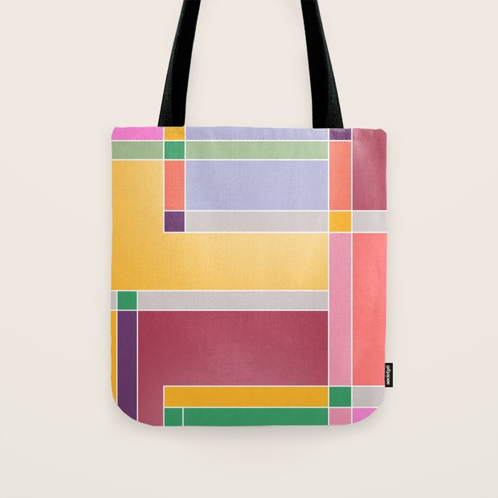 Minimal Geometric Abstraction 71 Tote Bag Gallery Image 1