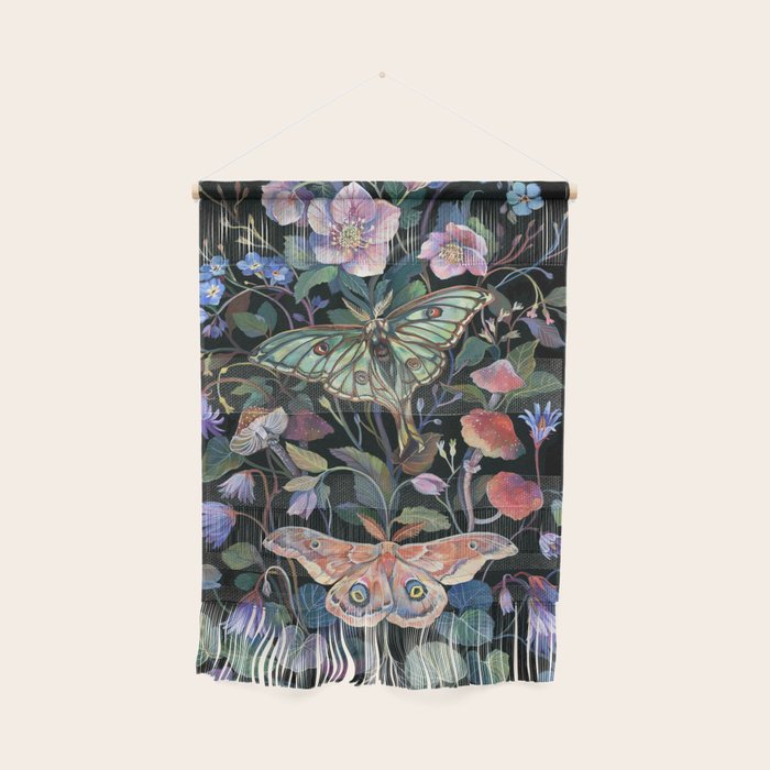Moon Moth Mushroom Wall Hanging Gallery Image 1