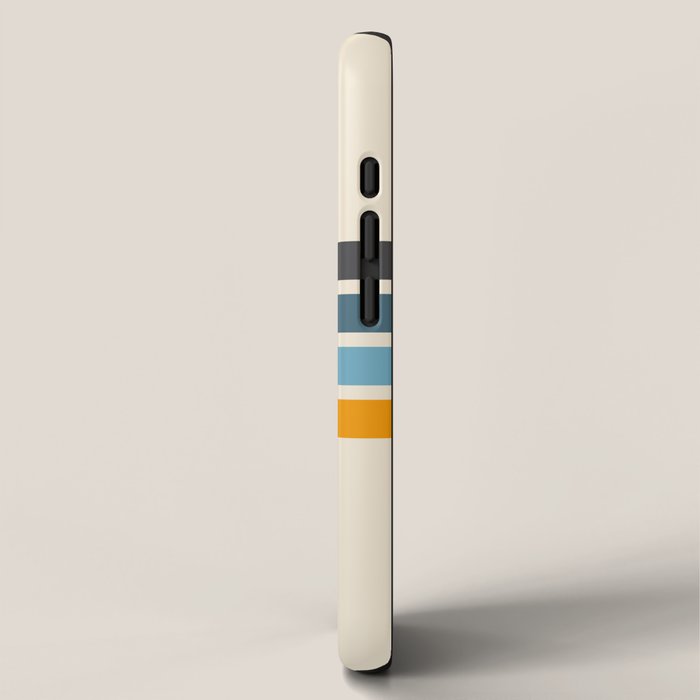 Vintage Retro Stripes iPhone Case Gallery Image 2