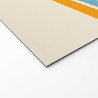 Vintage Retro Stripes Welcome Mat Gallery Image 2
