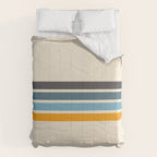 Vintage Retro Stripes Comforter Gallery Image 6