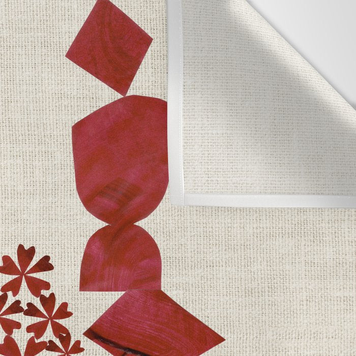 Crimson Window Sill Wall Tapestry Gallery Image 3