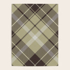 Modern Neutral Plaid Design Poster Gallery Image 4