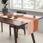 Color Block Line Abstract VI Table Runner Gallery Image 2